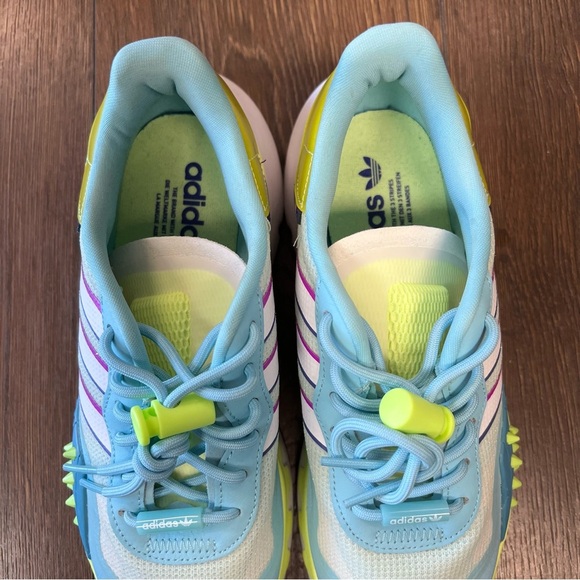 Adidas Choigo Hazy Sky Hi-Res Yellow SZ 8 - Picture 5 of 8